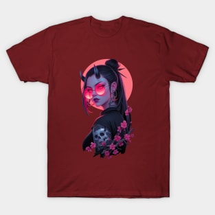 Asian Demon Girl T-Shirt